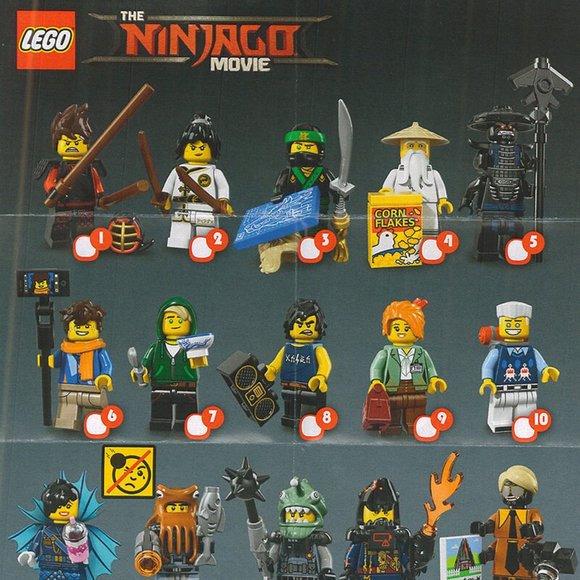 LEGO Ninjago Movie Minifigures Series 71019: Zane Minifigure - Picture 6 of 11